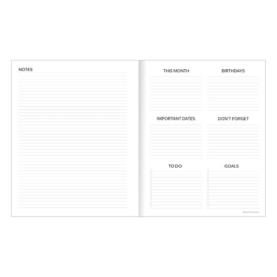 2027 Painted Medium Monthly Planner